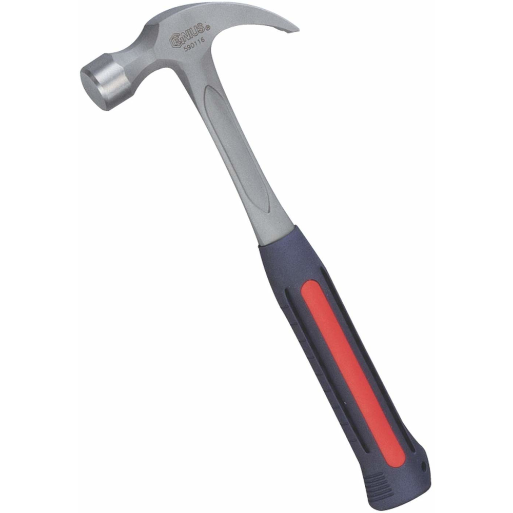 Genius Tools GNS590116 Claw Hammer 1Lbs/454G. - MPR Tools & Equipment