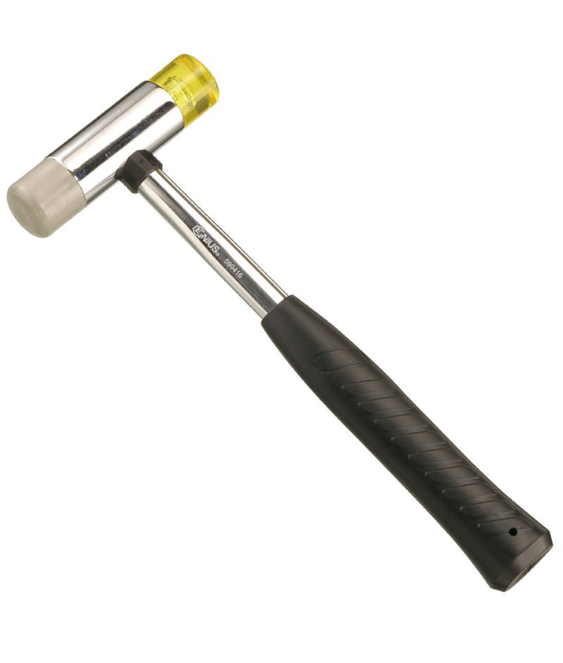 Genius Tools GNS590416 Soft Face Hammer 1Lbs/454Gr - MPR Tools & Equipment