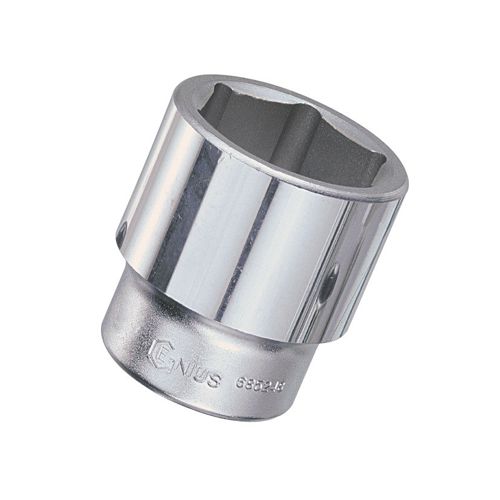 Genius Tools GNS625242 3/4"Drx42Mm Chrome Socket - MPR Tools & Equipment