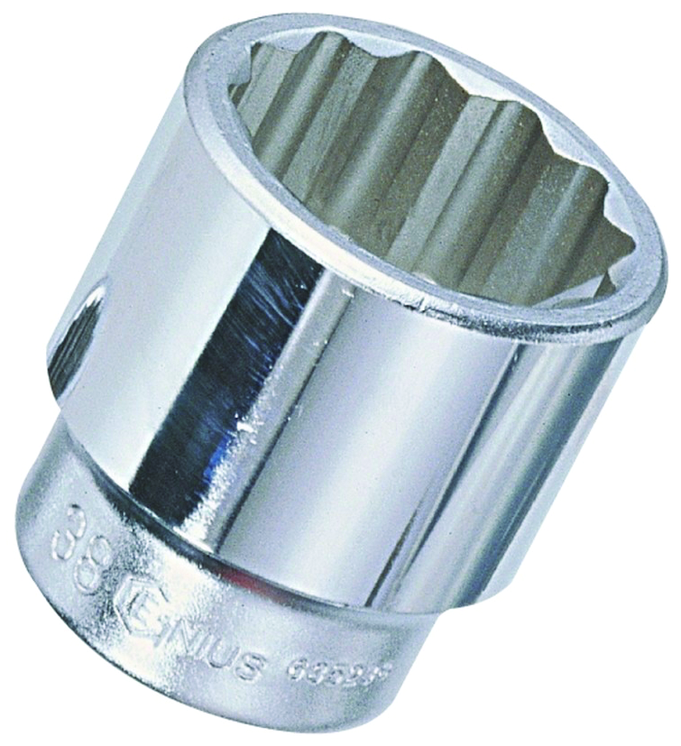 Genius Tools GNS635220 3/4"Dr. 20Mm 12Pt Hand Socket - MPR Tools & Equipment