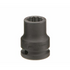Genius Tools GNS655218 3/4"Dr.18Mm Thin Impack Socket - MPR Tools & Equipment