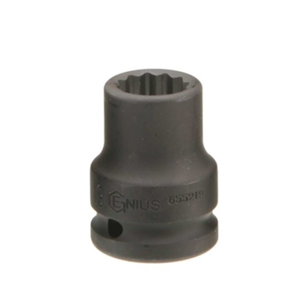 Genius Tools GNS655232 3/4" Dr. 32Mm(12 Pt.) Thin Wall Impact Socket - MPR Tools & Equipment
