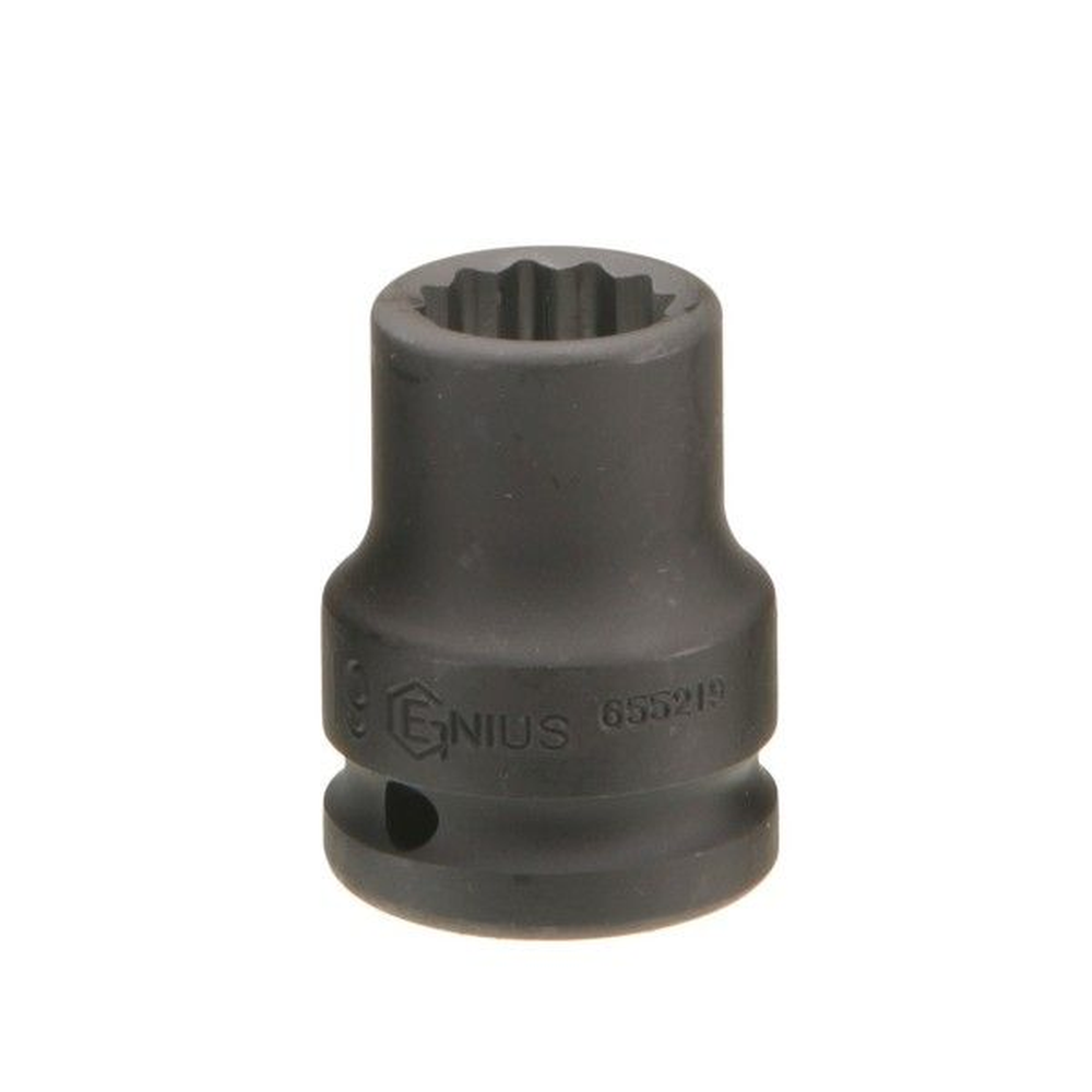 Genius Tools GNS655241 3/4" Dr. 41Mm(12 Pt.) Thin Wall Impact Socket - MPR Tools & Equipment
