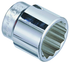 Genius Tools GNS675264 3/4" Dr. 2" Socket 12Pt - MPR Tools & Equipment