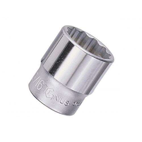 Genius Tools GNS685278 3/4"Dr. 2 7/16" Hand Socket - MPR Tools & Equipment