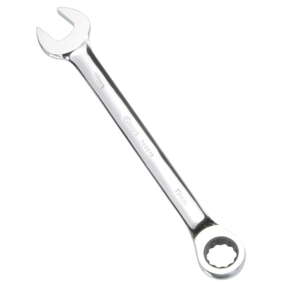 Genius Tools GNS768525 25Mm Combination Ratcheting Wrench 325Mml - MPR Tools & Equipment