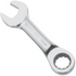 Genius Tools GNS770212 3/8" Stubby Combination Ratcheting Wrench 96Mml - MPR Tools & Equipment