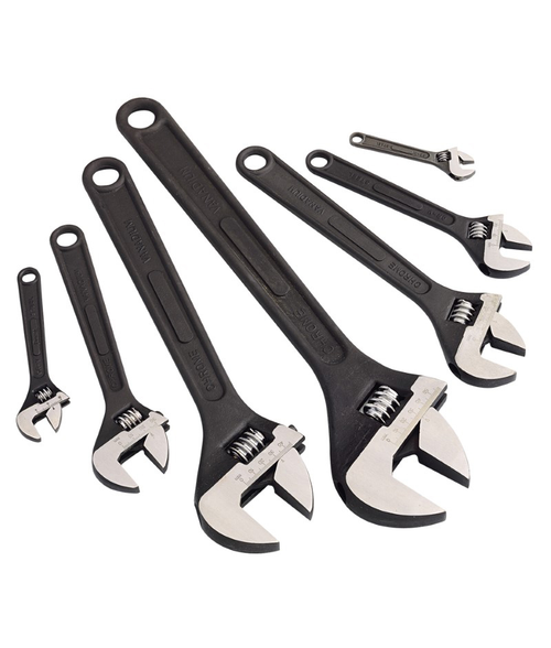 Genius Tools GNS780192 Adjustable Wrench 6" (19Mm) - MPR Tools & Equipment