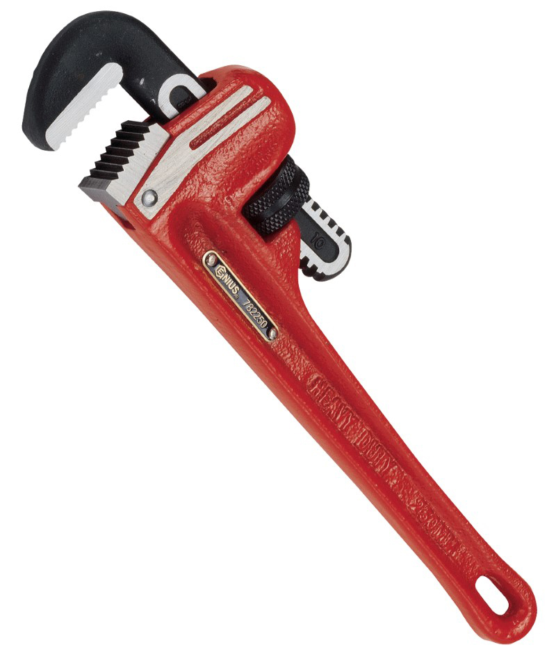 Genius Tools GNS782910 Heavy Duty Pipe Wrench, 910Mml - MPR Tools & Equipment