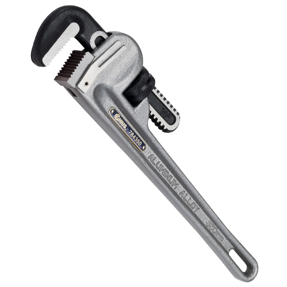 Genius Tools GNS784460 18" Alum. Pipe Wrench - MPR Tools & Equipment