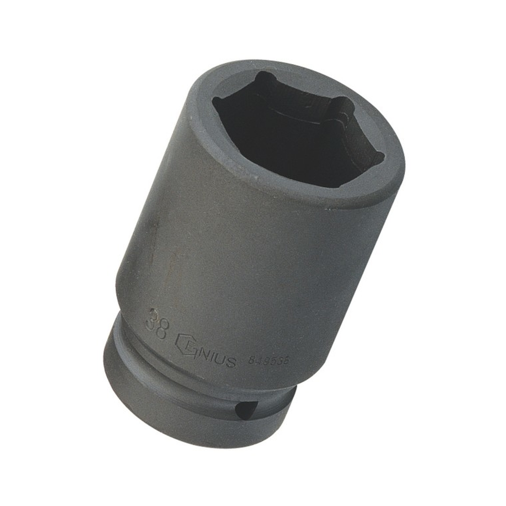 Genius Tools GNS849523 1" Dr. 23Mm Deep Impact Socket - MPR Tools & Equipment
