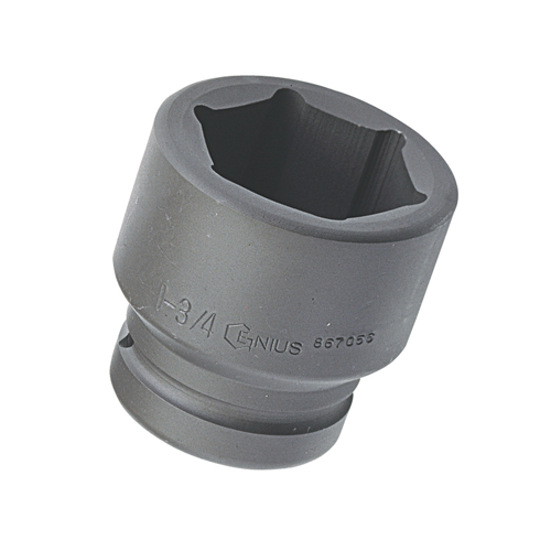 Genius Tools GNS867120 1"Dr 3 3/4"Impact Socket - MPR Tools & Equipment