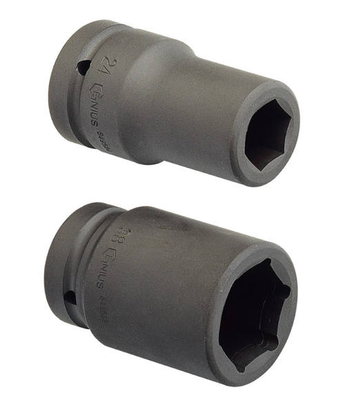 Genius Tools GNS869618 1" Dr. 3-11/16" Deep Impact Socket - MPR Tools & Equipment