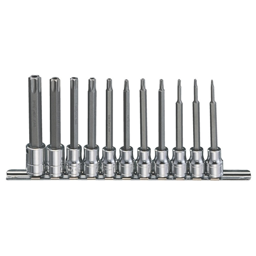 Genius Tools GNSBS-311PL Pentacle 11Pc 3/8"Dr Bit Sock - MPR Tools & Equipment