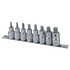 Genius Tools GNSBS408H 8Pcs 1/2"Dr Sae Hex Bit Sock - MPR Tools & Equipment