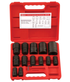 Genius Tools GNSBS614H 14 Pcs 3/4"Dr Met. Hex Bit Soc - MPR Tools & Equipment