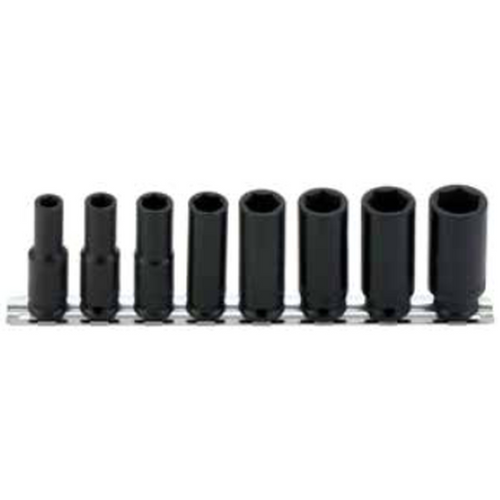 Genius Tools GNSCD308M 3/8"Dr. Deep Impact S. Set Met - MPR Tools & Equipment