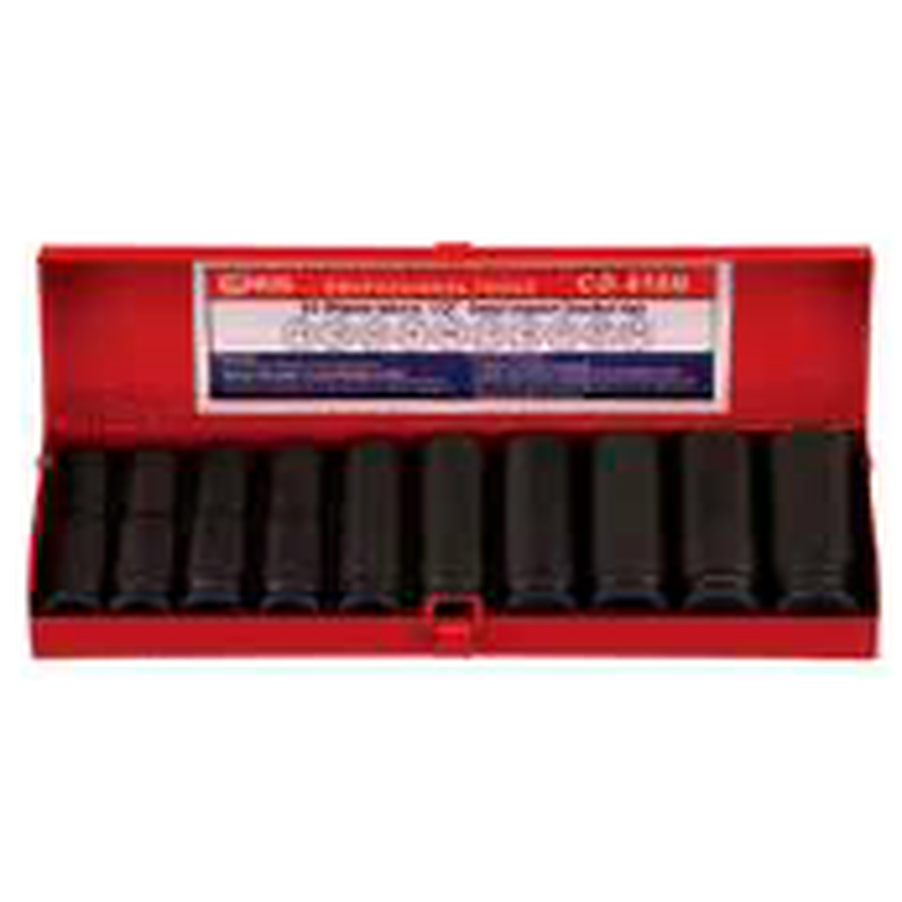 Genius Tools GNSCD410M 10Pc 1/2"Dr. Deep Impact S.Set - MPR Tools & Equipment