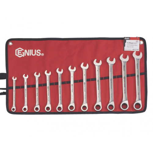 Genius Tools GNSDF-504S 4Pc Sae Double Flexible Socket Wrench Set - MPR Tools & Equipment