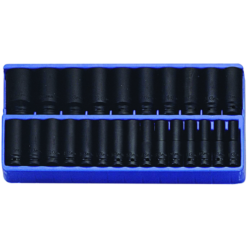 Genius Tools GNSDI424M Deep Imp. Skt. Set 24Pcs - MPR Tools & Equipment