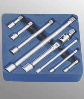 Genius Tools GNSEX2349 Extension Bar Kit 9 Pcs - MPR Tools & Equipment