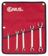 Genius Tools GNSFN005S 5Pc Sae Flare Nut Wrench - MPR Tools & Equipment