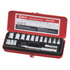 Genius Tools GNSGS-216S 16Pc 1/4" Dr. Hand Socket Set - MPR Tools & Equipment