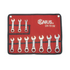 Genius Tools GNSGW-7610M 10Pc Metric Stubby Combination Gear Wrench Set - MPR Tools & Equipment