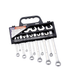 Genius Tools GNSHS011S 11Pc Comb Wrench Sae Genius - MPR Tools & Equipment