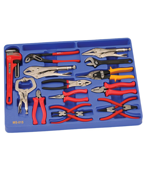 Genius Tools GNSMS-015 15Pcs Pliers Set - MPR Tools & Equipment