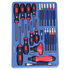 Genius Tools GNSMS-025R 25 Pcs Hex Screwd/Ratc.Set - MPR Tools & Equipment