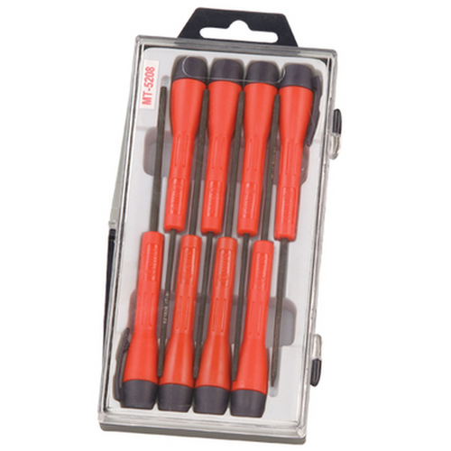Genius Tools GNSMT-5208 8Pc Micro-T.Star Screwdriver - MPR Tools & Equipment