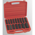Genius Tools GNSTD-3415M 15Pc 3/8",1/2" Dr. Deep Impact Socket Set - MPR Tools & Equipment