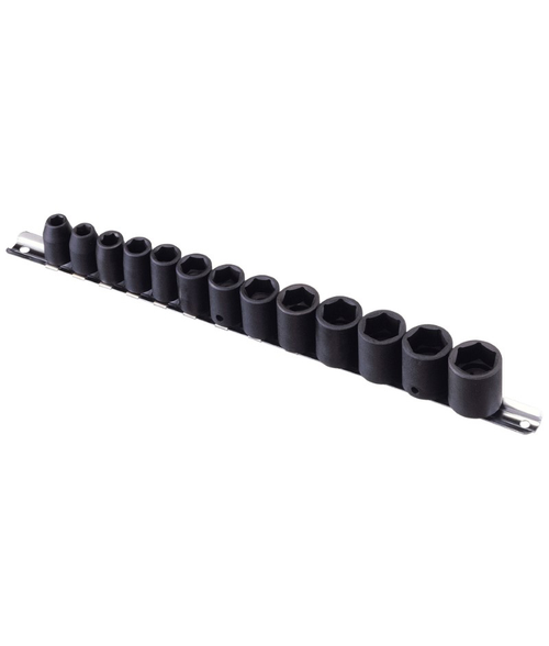 Genius Tools GNSTF313S 13 Pc 3/8" Dr. Sae Impact Socket Set - MPR Tools & Equipment