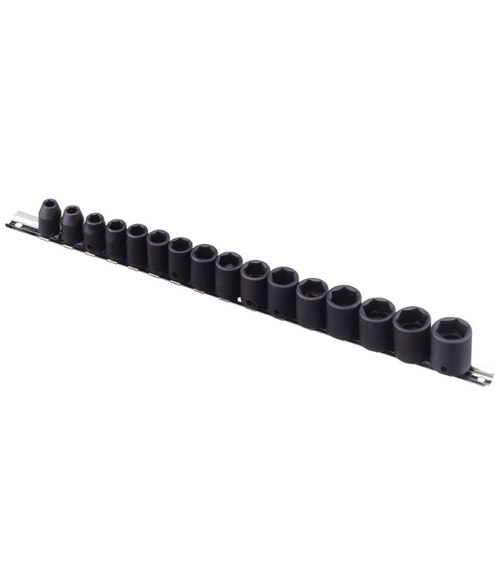 Genius Tools GNSTF316M 16 Pc 3/8" Dr. Metric Impact Socket Set - MPR Tools & Equipment