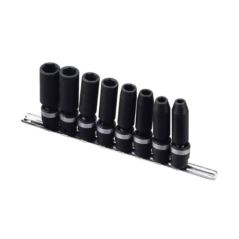 Genius Tools GNSTG308SD Swivel Impact Socket 3/8"Dr L - MPR Tools & Equipment