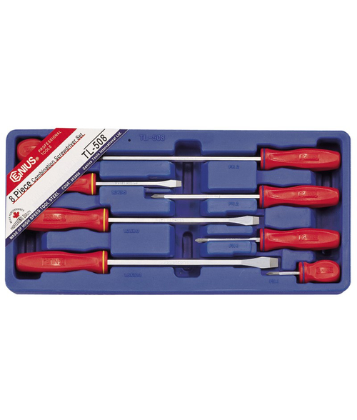 Genius Tools GNSTL508 Kit Screwdriver 8 Pcs Philipp/ - MPR Tools & Equipment