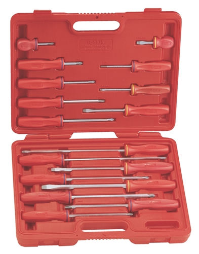 Genius Tools GNSTL517X 17 Pc Combination Screwdiver Set - MPR Tools & Equipment