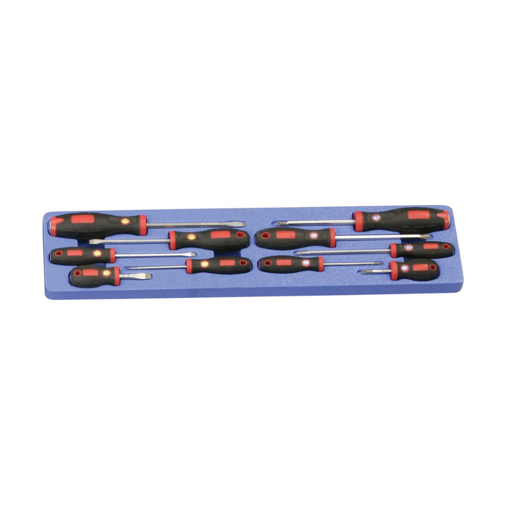 Genius Tools GNSTS-5010 10Pc Screwdriver Set - MPR Tools & Equipment