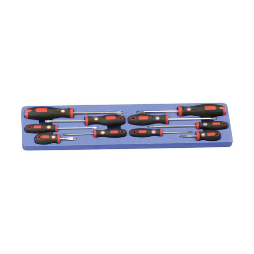 Genius Tools GNSTS-5010 10Pc Screwdriver Set - MPR Tools & Equipment