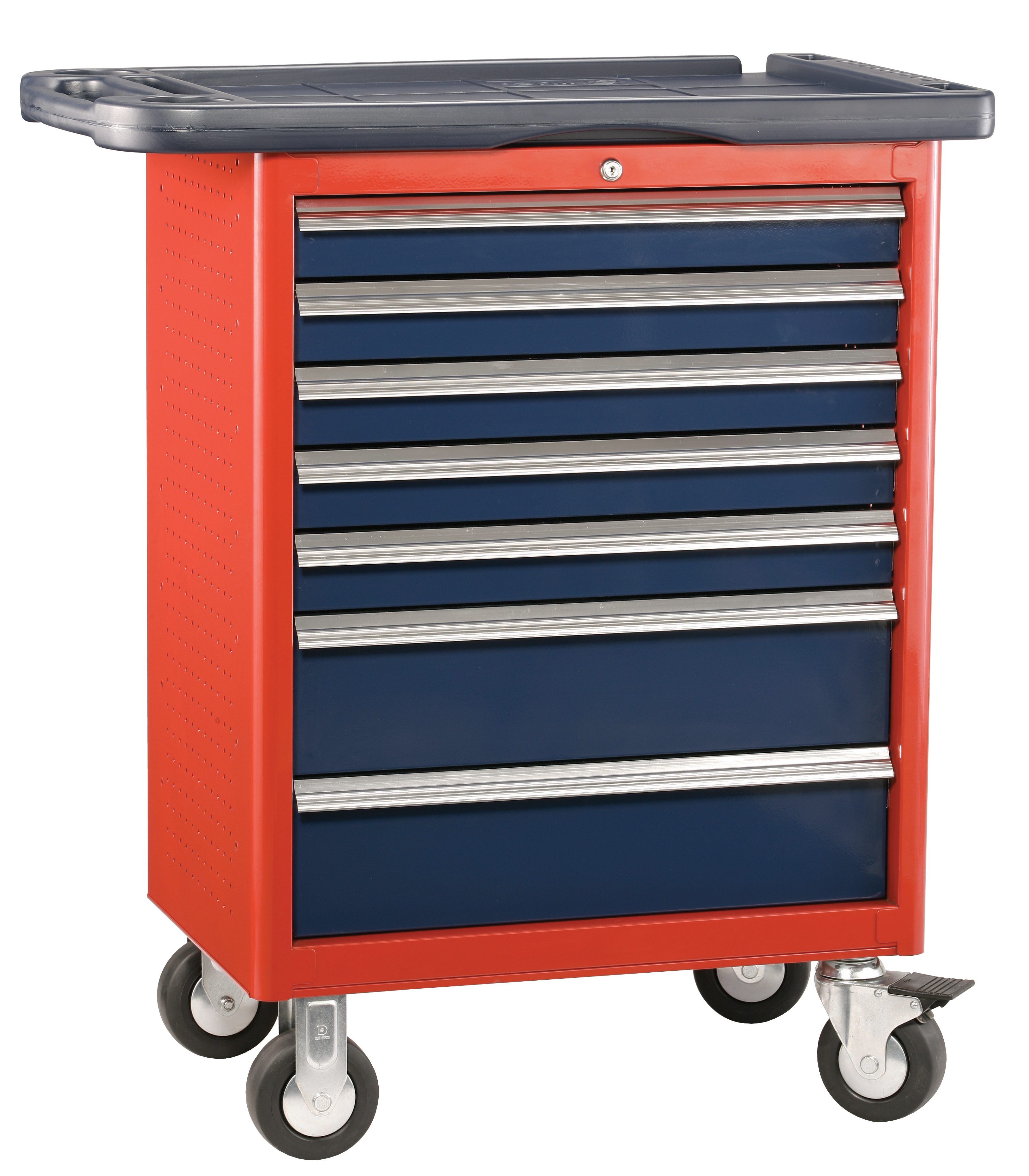 Genius Tools GNSTS467P 7 Drawers Roller Cabinet - MPR Tools & Equipment