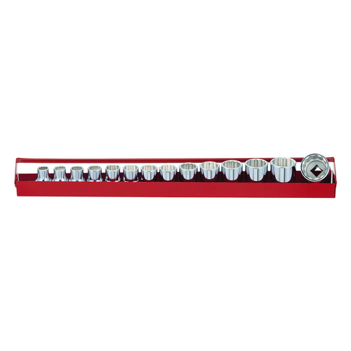 Genius Tools GNSTW415S 14Pc 1/2" Dr. Sae Hand Socket Set (12-Point) - MPR Tools & Equipment