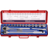 Genius Tools GNSTW418S 1/2"Dr 18Pcs Sae. Hand Socket - MPR Tools & Equipment