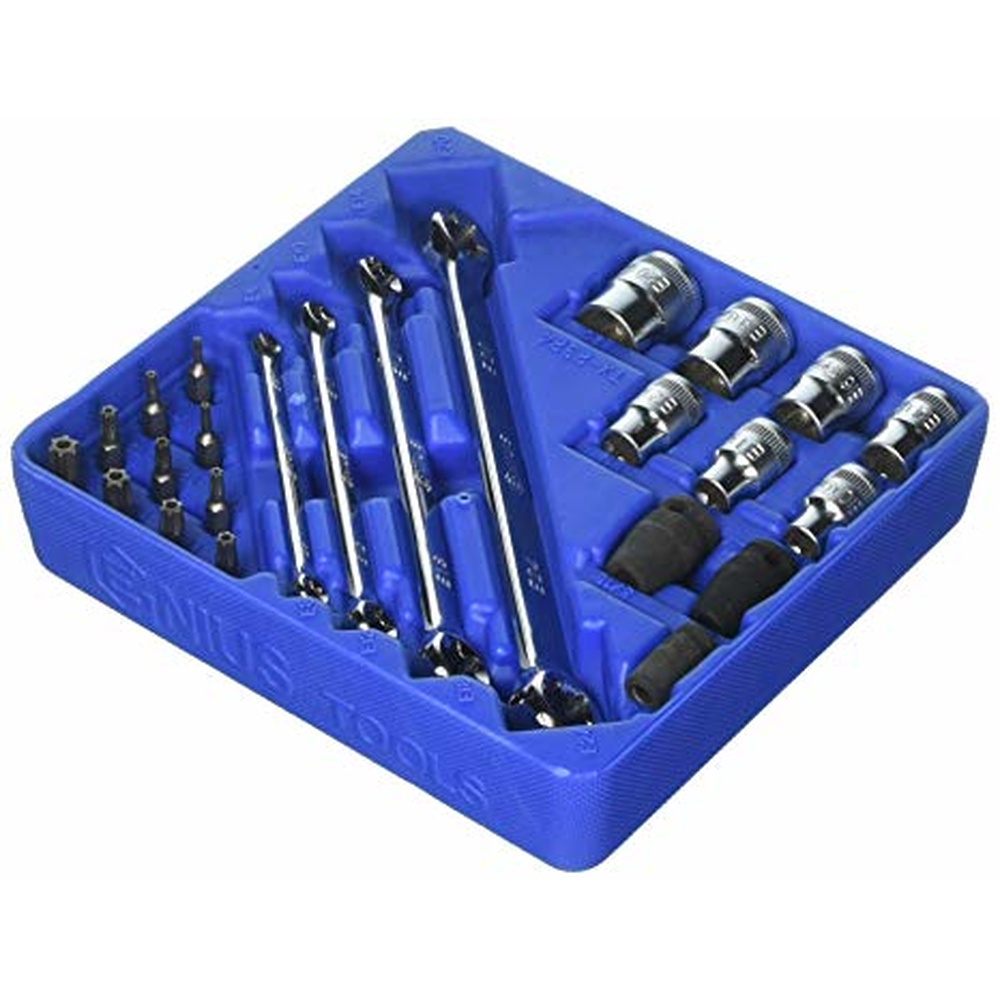 Genius Tools GNSTX-2324 24Pc Complete Star Type Wrench Set - MPR Tools & Equipment