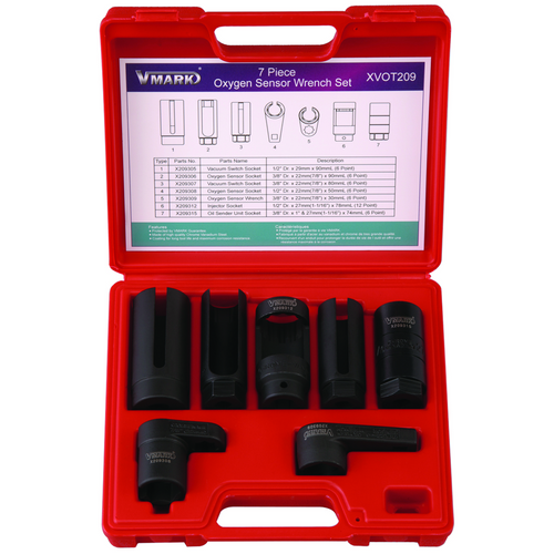 Genius Tools GNSXVOT209 Douilles Pour Sonde A Oxygene - MPR Tools & Equipment