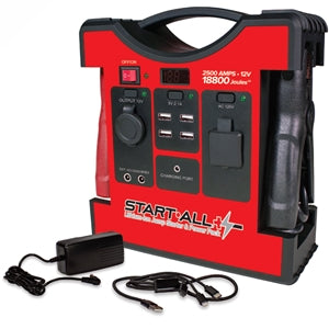 Goodall JP-12-2500 PG373 - 12V START-ALL JUMP STARTER, 2,500A, 18800JOULES - MPR Tools & Equipment