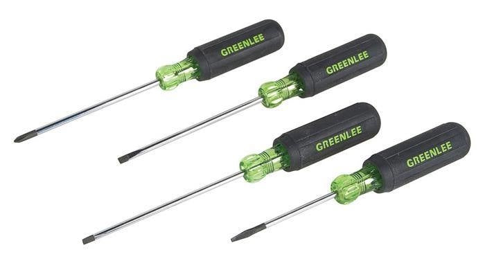 Greenlee 0153-03C SCREWDRIVER,MINI,4 PC - MPR Tools & Equipment