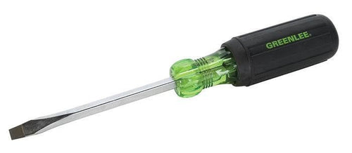 Greenlee 0153-11C SCREWDRIVER,FLAT-KEY 1/4X4" - MPR Tools & Equipment