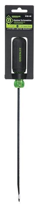 Greenlee 0153-14C SCREWDRIVER,FLAT-KEY 1/4X10" - MPR Tools & Equipment