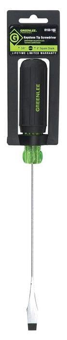 Greenlee 0153-16C SCREWDRIVER,FLAT-KEY 3/8X8" - MPR Tools & Equipment